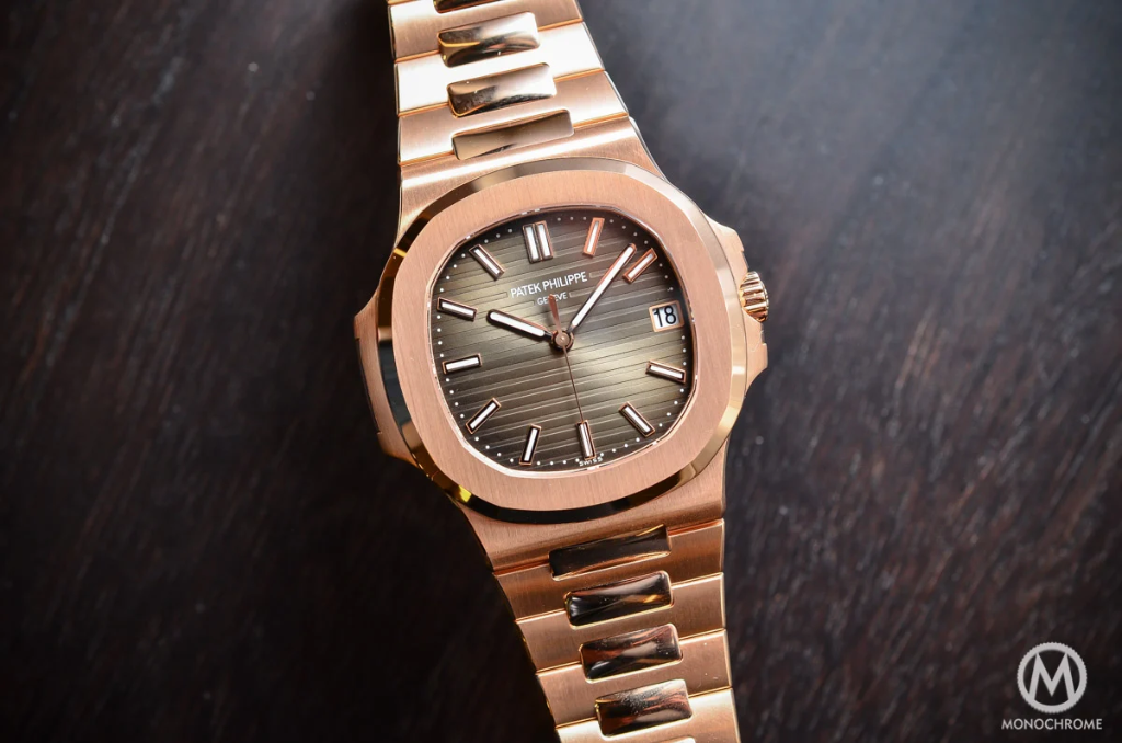 Rose Gold Patek Philippe Nautilus